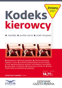 Okładka książki Kodeks Kierowcy Zmiany 2021