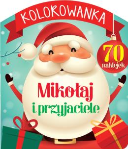 Okładka książki Kolorowanka Mikołaj i przyjaciele