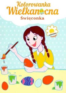 Okładka książki Kolorowanka Wielkanocna. Święconka