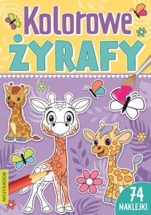 Okładka książki Kolorowe żyrafy