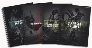 Opakowanie Kołozeszyt A4/100K kratka Challenge (5szt)