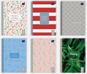 Opakowanie Kołozeszyt A4/100K kratka EKO mat+lakier (5szt)