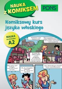Okładka książki Komiksowy kurs języka włoskiego A2 PONS