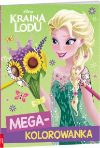 Okładka książki Kraina lodu Megakolorowanka KOL-9105