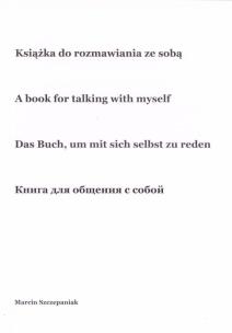 Okładka książki Książka do rozmawiania ze sobą