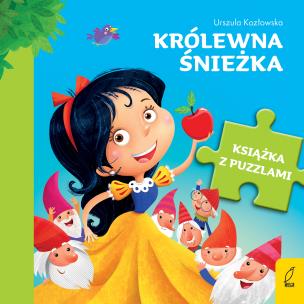 Okładka książki Książka z puzzlami Królewna Śnieżka