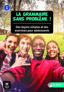 Okładka książki La Grammaire Sans Probleme A1-A2 + CD