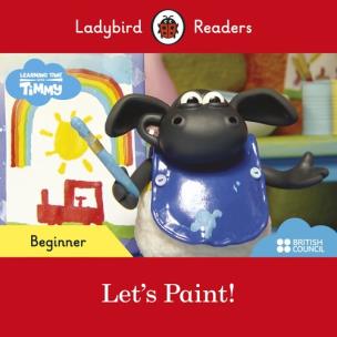 Opakowanie Ladybird Readers Beginner Level Timmy Time Let's Paint!