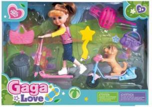 Opakowanie Laleczka 15 cm z pieskiem + akcesoria