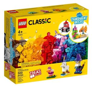 Opakowanie Lego CLASSIC 11013 Kreatywne przezroczyste klocki