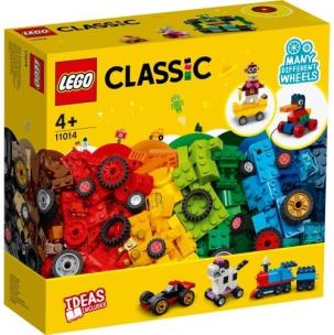 Opakowanie Lego CLASSIC 11014 Klocki na kołach