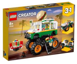 Opakowanie Lego CREATOR 31104 Monster truck z burgerami