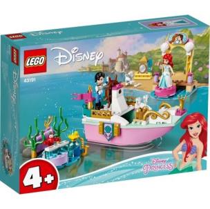 Opakowanie Lego DISNEY PRINCESS 43191 Świąteczna łódź Arielki