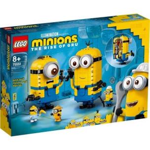 Opakowanie Lego MINIONS 75551 Minionki z klocków i gniazdo