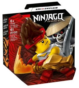 Opakowanie Lego NINJAGO Epicki zestaw bojowy Kai vs Szkielet