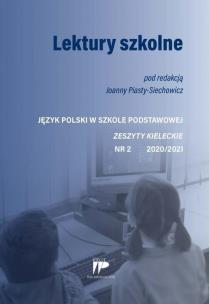 Okładka książki Lektury szkolne JPSP 2 2020/2021