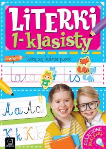 Okładka książki Literki 1-klasisty. Uczę się ładnie pisać