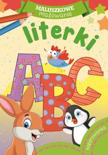 Okładka książki Literki. Maluszkowe malowanie