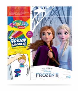Opakowanie Magnes na lodówką mix 6 wzorów Frozen
