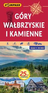 Okładka książki Mapa tur. - Góry Wałbrzyskie i Kamienne 1:35 000