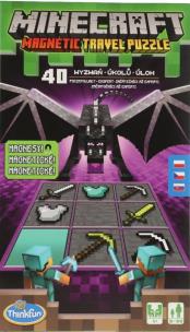Opakowanie Minecraft: Magnetic Travel Puzzle