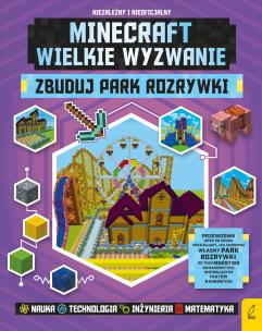 Okładka książki Minecraft Zbuduj park rozrywki