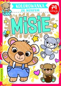 Okładka książki Misie (ze wzorem)