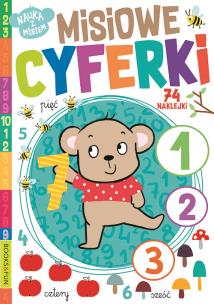 Okładka książki Misiowe cyferki