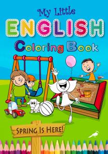 My Little English Coloring Book. Autor: Robert Bodrog. Multiszop.pl Okładka książki My Little English Coloring Book