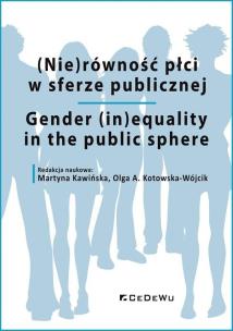 Okładka książki (Nie)równość płci w sferze publicznej