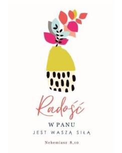 Opakowanie Notes B6 - Radość