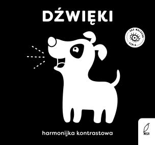 Okładka książki Oko malucha. Harmonijki kontrastowe. Dźwięki