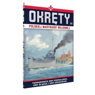 Okładka książki Okręty Polskiej Marynarki Wojennej T.25 Torpedowce