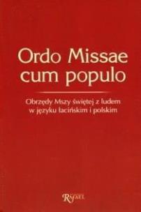 Okładka książki Ordo Missae cum populo: obrzędy Mszy świętej...