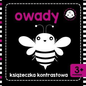 Okładka książki Owady. Książeczka kontrastowa