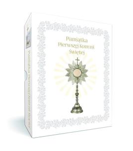 Okładka książki Pakiet: Pamiątka Komunii Świętej z ramką