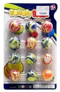 Opakowanie Piłki kauczukowe 4,5 cm 12 szt mix