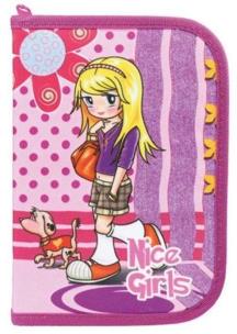 Opakowanie Piórnik jednokomorwy z wypos. Tiger Fans różowy