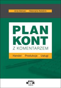 Okładka książki Plan kont z komentarzem