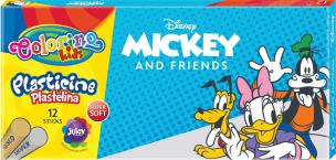 Opakowanie Plastelina Colorino Kids 12 kolorów Mickey