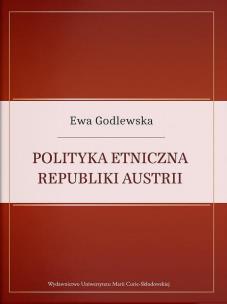 Okładka książki Polityka etniczna Republiki Austrii