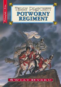 Potworny regiment. Świat dysku wyd. 2021. Autor: Terry Pratchett. Multiszop.pl Okładka książki Potworny regiment. Świat dysku wyd. 2021