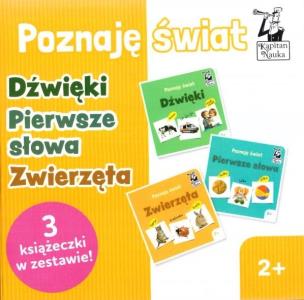 Okładka książki Poznaję świat: Dzwięki, Pierwsze słowa, Zwierzęta