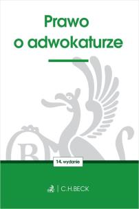 Okładka książki Prawo o adwokaturze