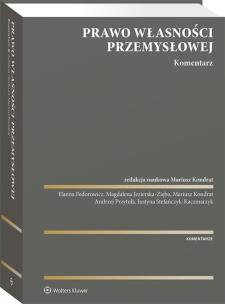 Okładka książki Prawo własności przemysłowej Komentarz