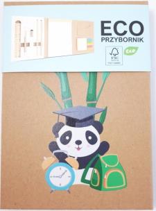 Przybornik Eco panda. Wydawca: MCD. Multiszop.pl Opakowanie Przybornik Eco panda
