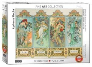 Opakowanie Puzzle 1000 Cztery pory roku, Mucha