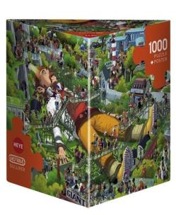 Opakowanie Puzzle 1000 Guliwer (Puzzle+plakat)