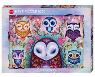 Opakowanie Puzzle 1000 Wielka sowa