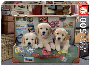 Opakowanie Puzzle 500 Szczenięta ruszają w podróż G3
